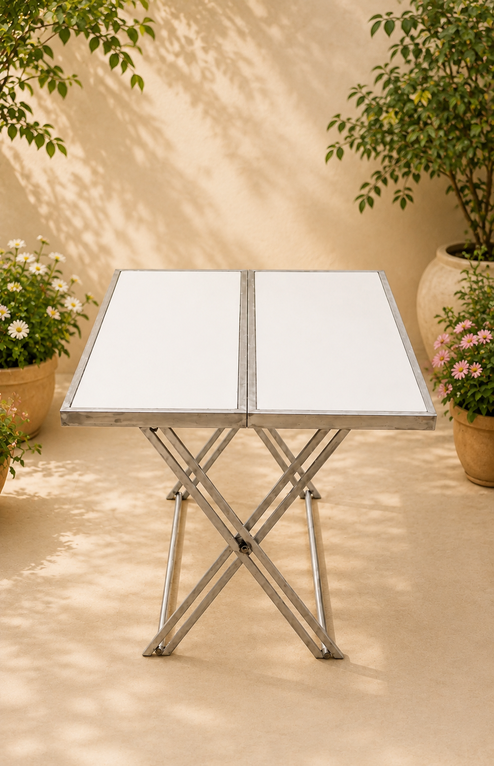 STEEL SQUARE TABLE 2.5/3.5